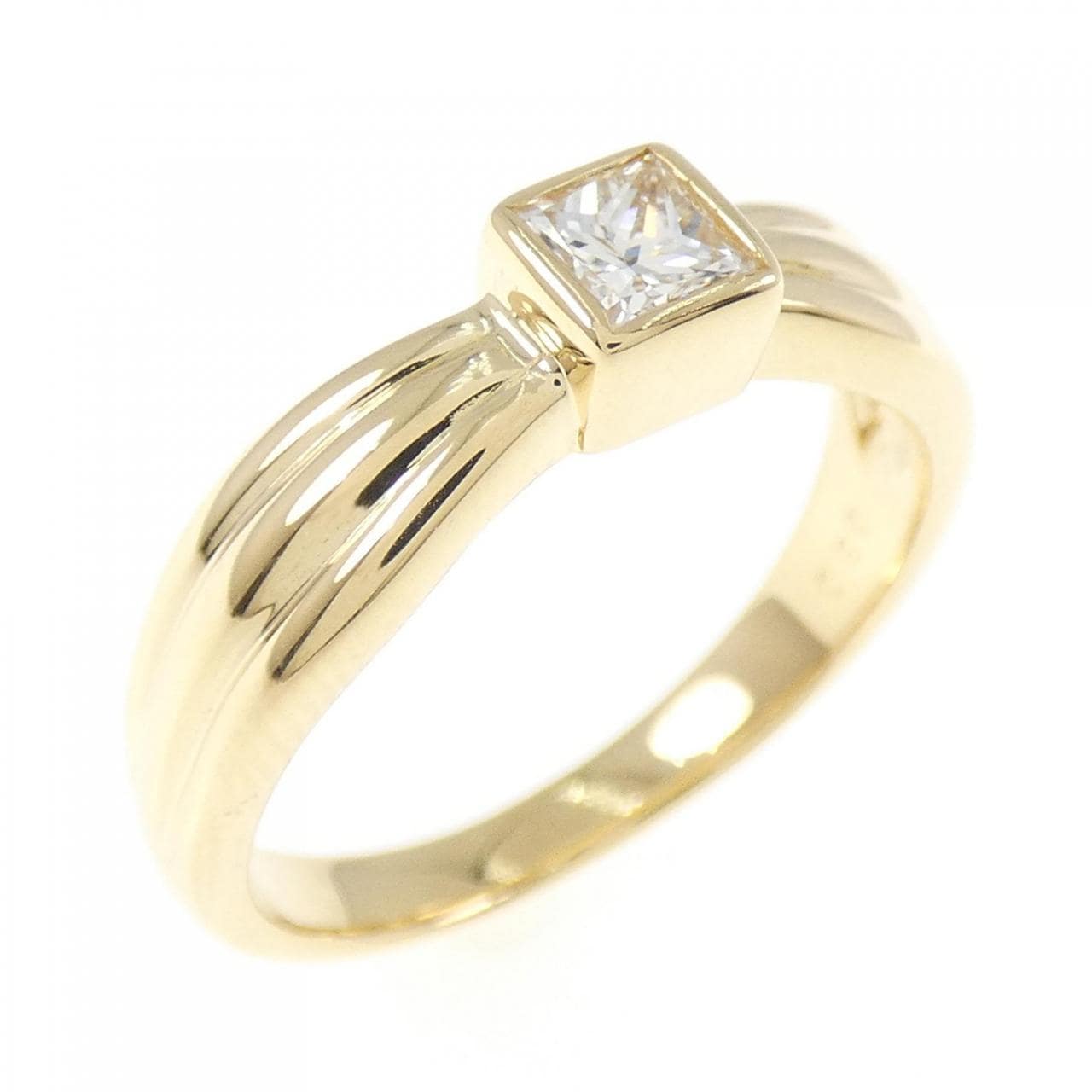 K18YG ダイヤモンド リング 0.30CT