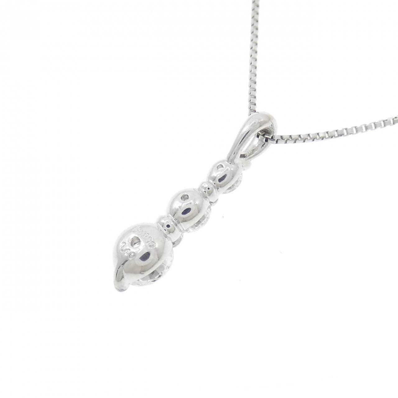 PT900/PT850 ダイヤモンド ネックレス 0.40CT