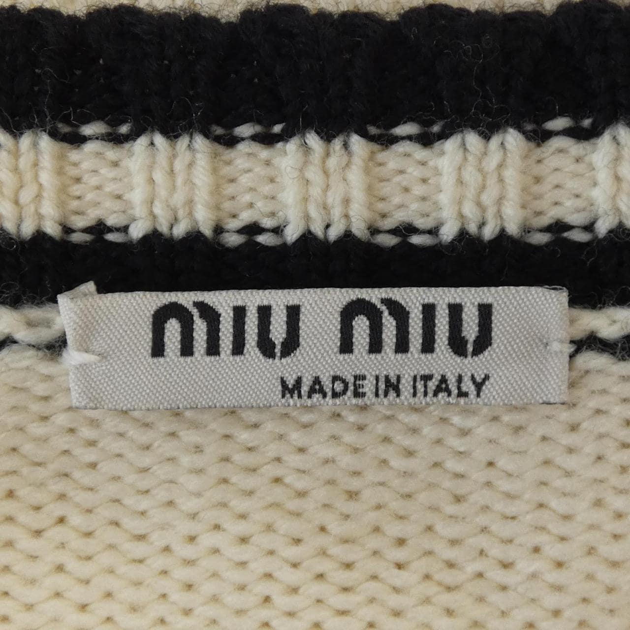 ミュウミュウ MIU MIU MMF072 1LY3 カーディガン