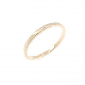 アガット K10YG ピンキーリング