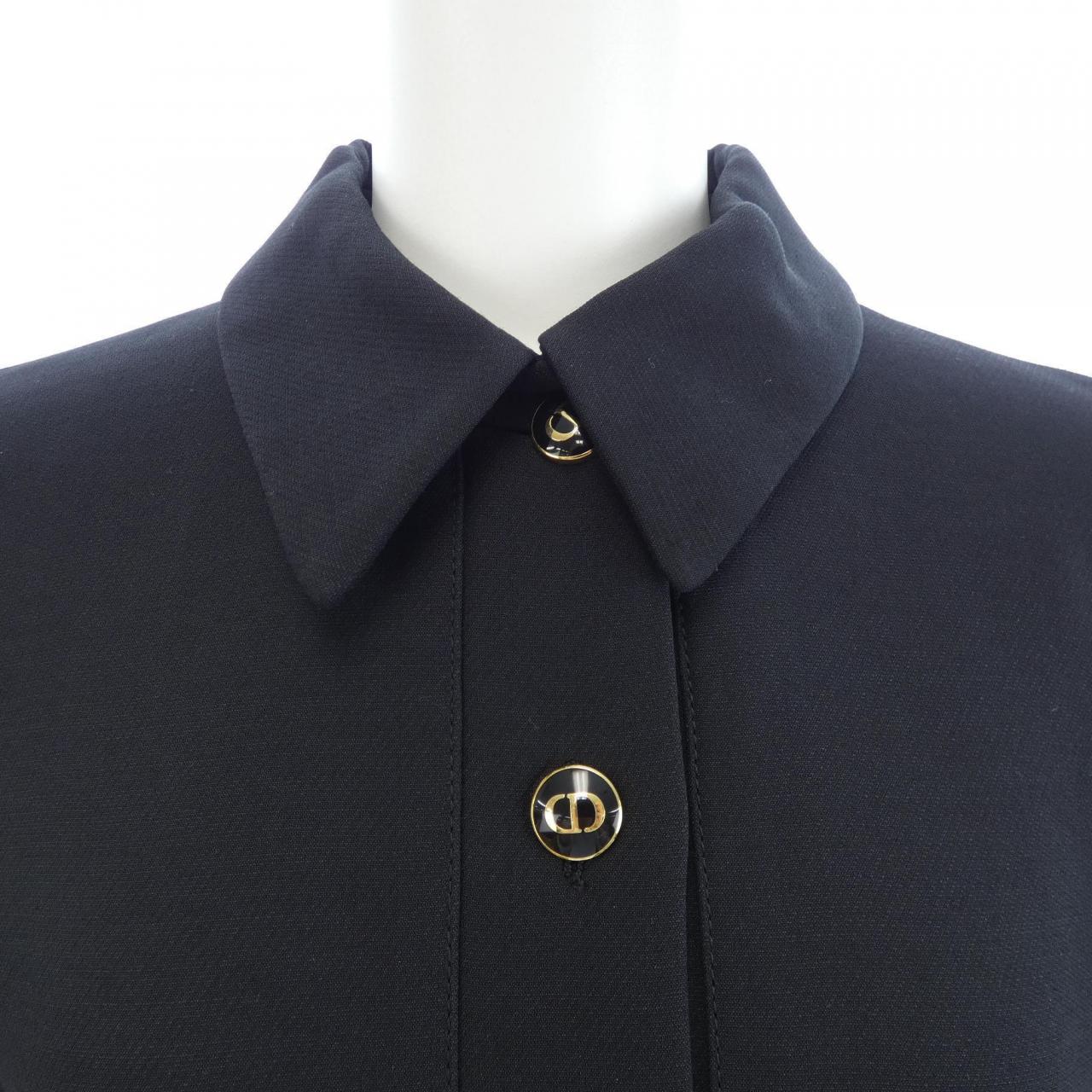 クリスチャンディオール CHRISTIAN DIOR CDボタン 111R07A1166 ワンピース