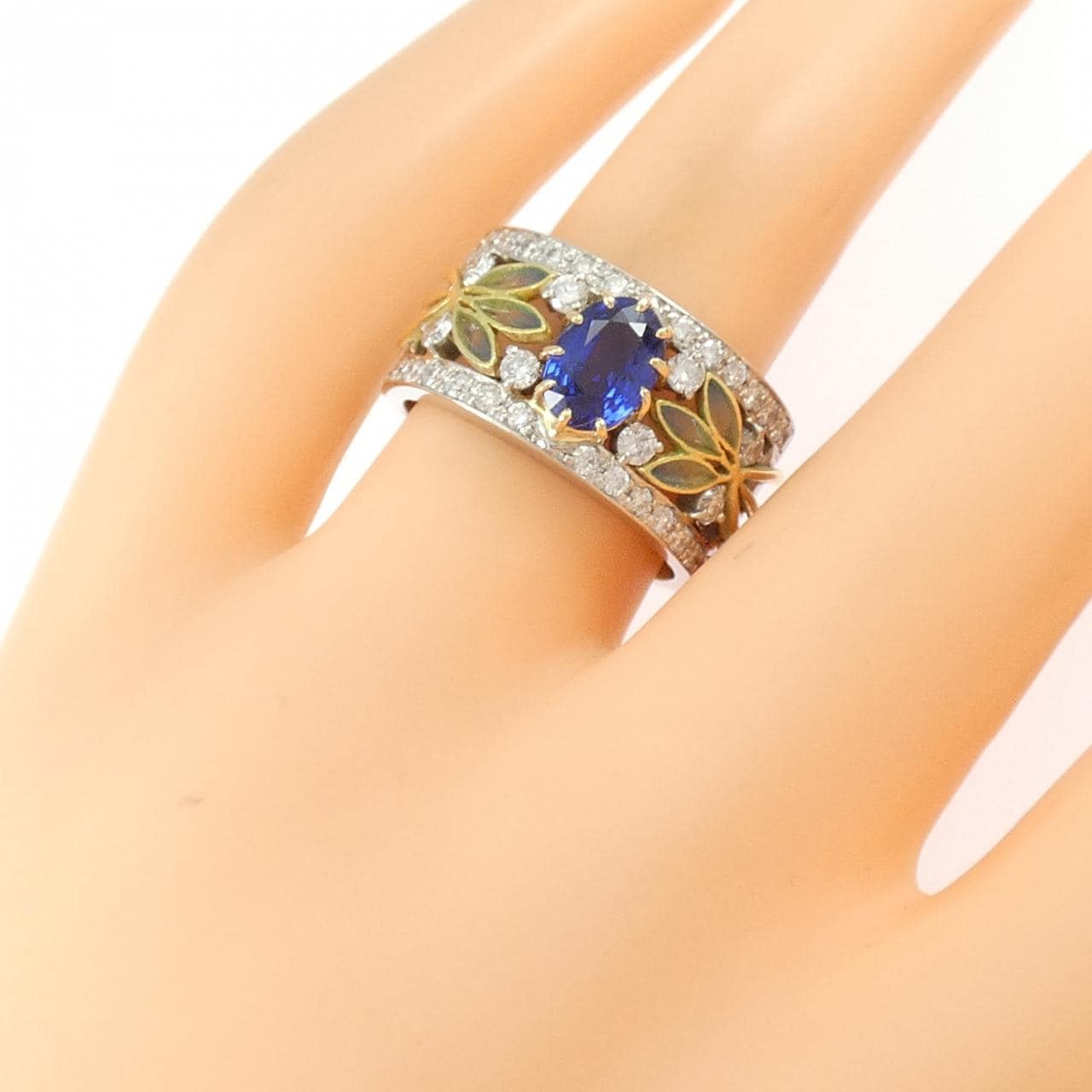 ナカジマ クニオ サファイヤ リング 1.32CT