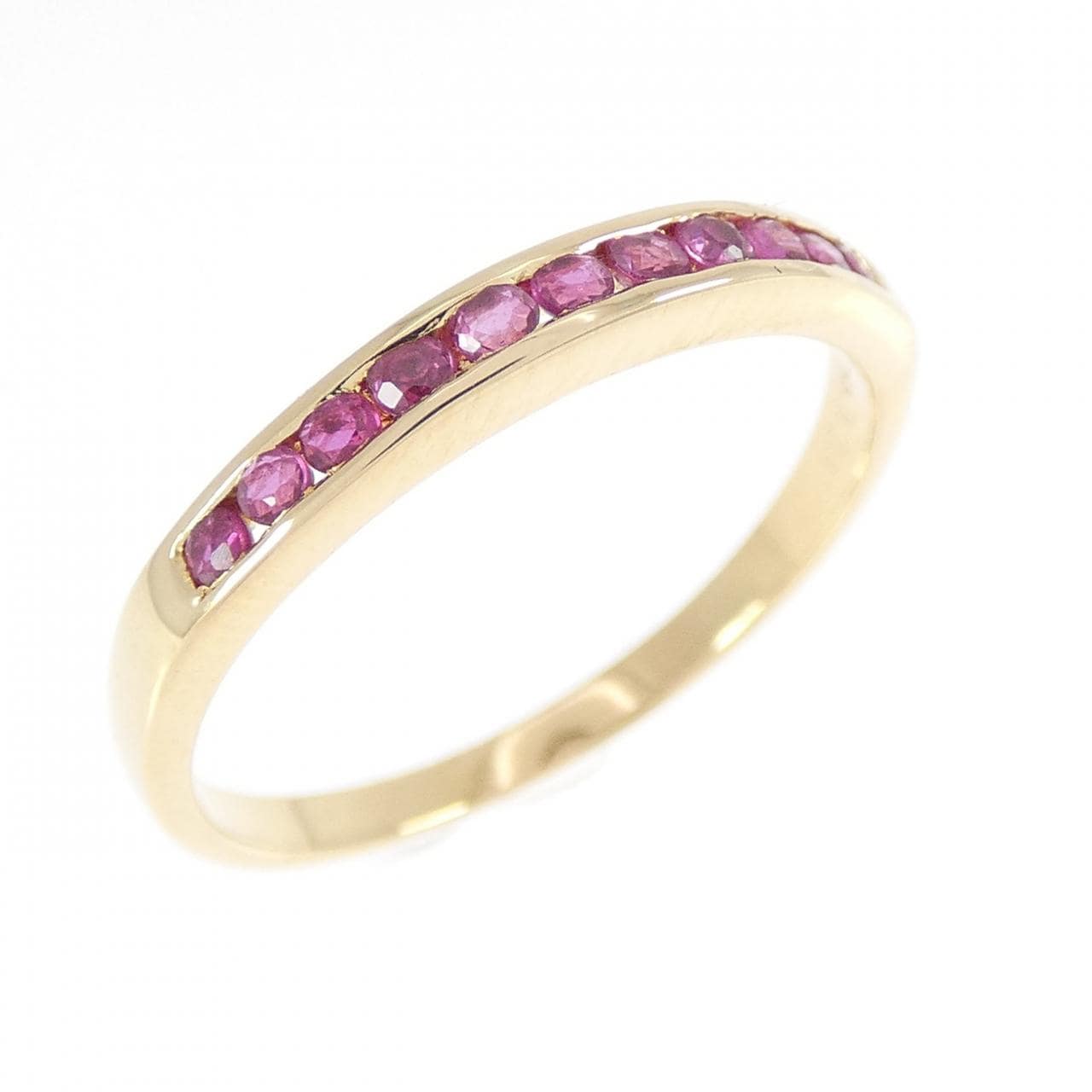 750YG ルビー リング 0.28CT