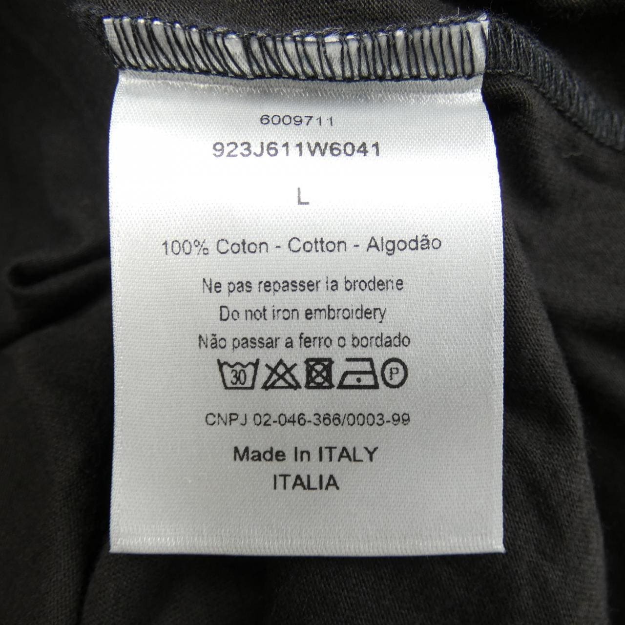 ディオール DIOR KAWS BEE刺繍 923J611W6041 Tシャツ