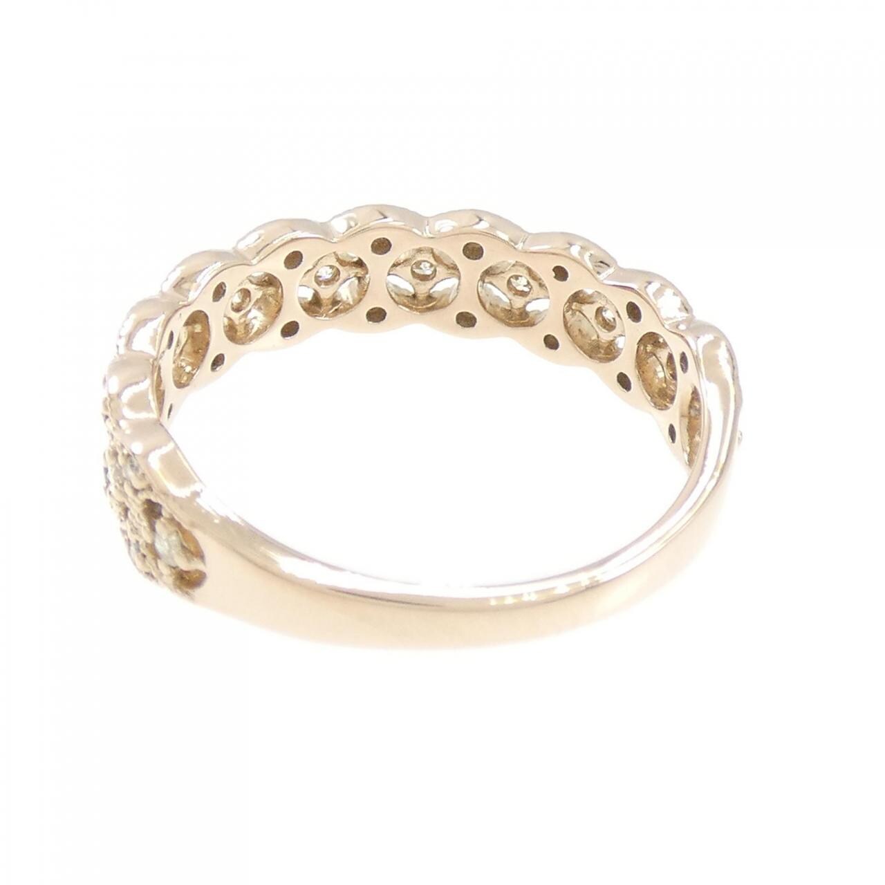 K18PG Diamond ring