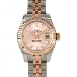 ロレックス デイトジャスト 179171G SSxPG 自動巻 ランダム番