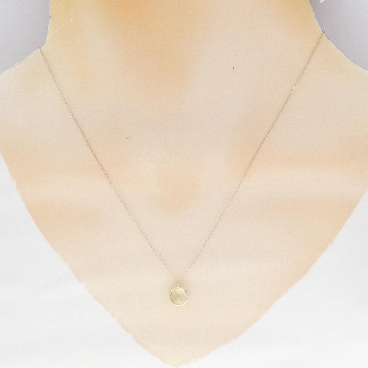 K10YG クオーツ ネックレス