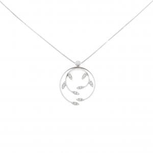 18KWG/K18WG ダイヤモンド ネックレス 0.15CT