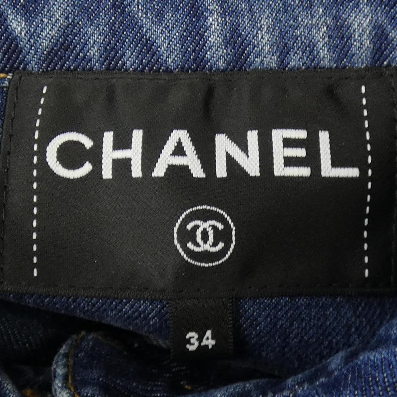 シャネル CHANEL LOOK12 P76746V68693 デニムジャケット