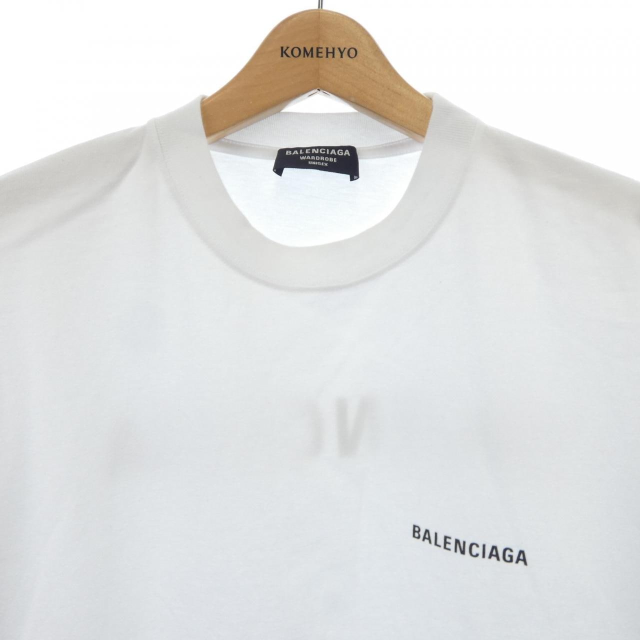 バレンシアガ BALENCIAGA WARDROBE 612966 TIVG5 UNISEX Tシャツ