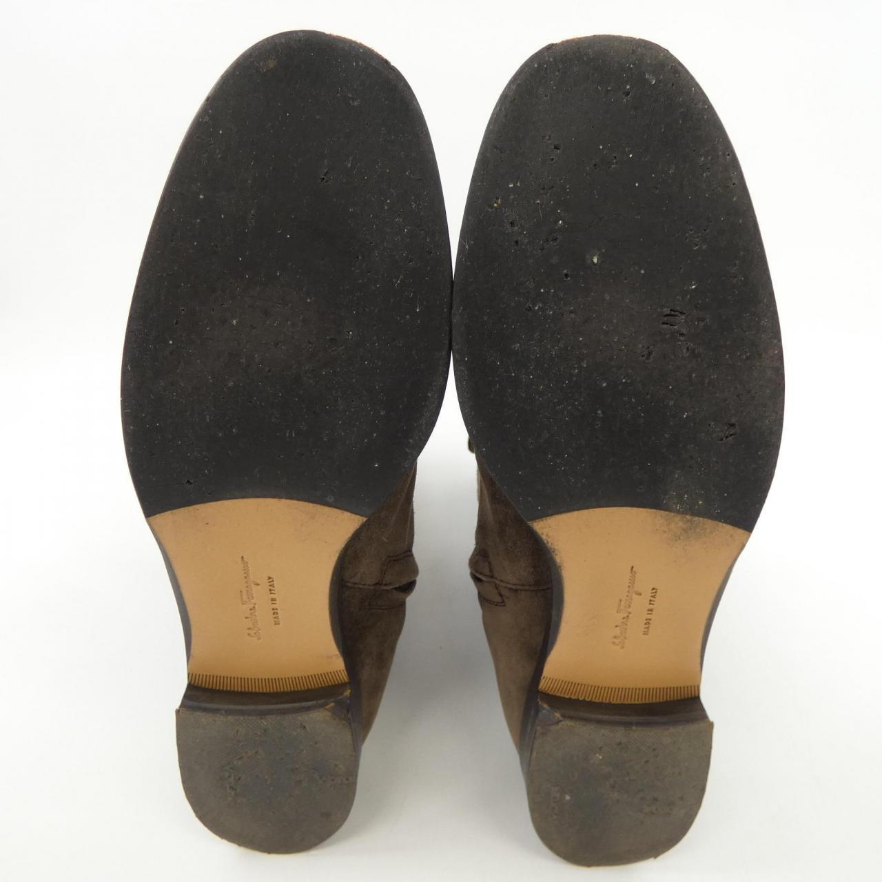 サルヴァトーレフェラガモ SALVATORE FERRAGAMO ロングブーツ