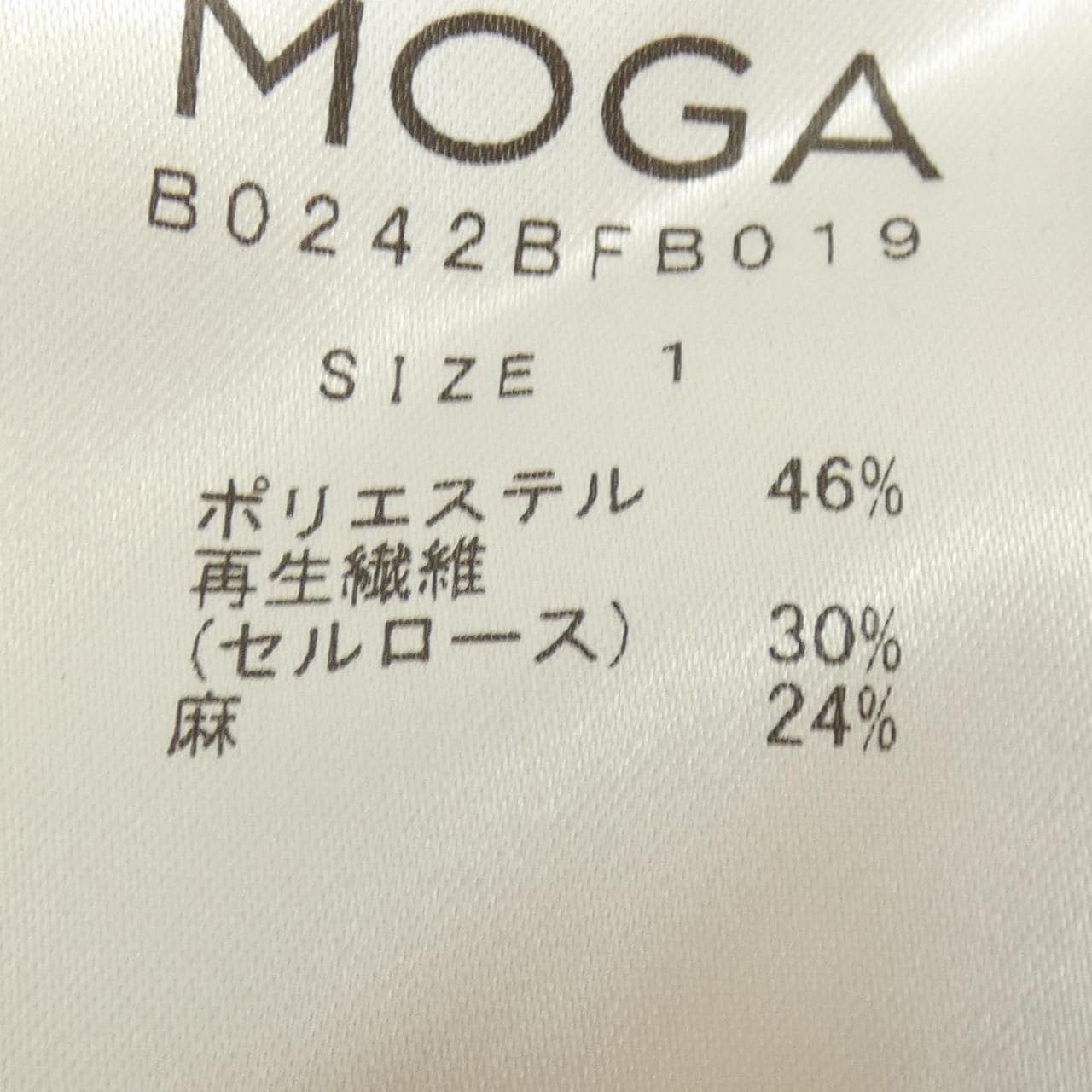 モガ MOGA S／Sシャツ
