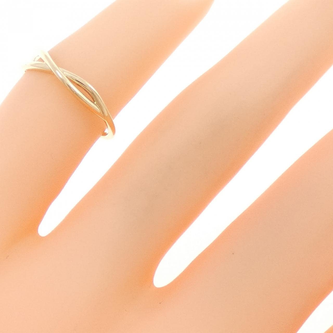 エテ K10YG ピンキー リング