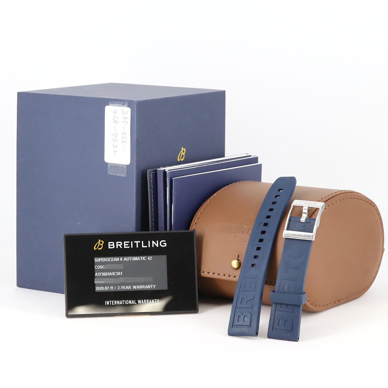 【ノーメンテナンス還元価格】ブライトリング スーパーオーシャンオートマチック42ジャパンリミテッド A17366/A173661A1C1A1 SS 自動巻