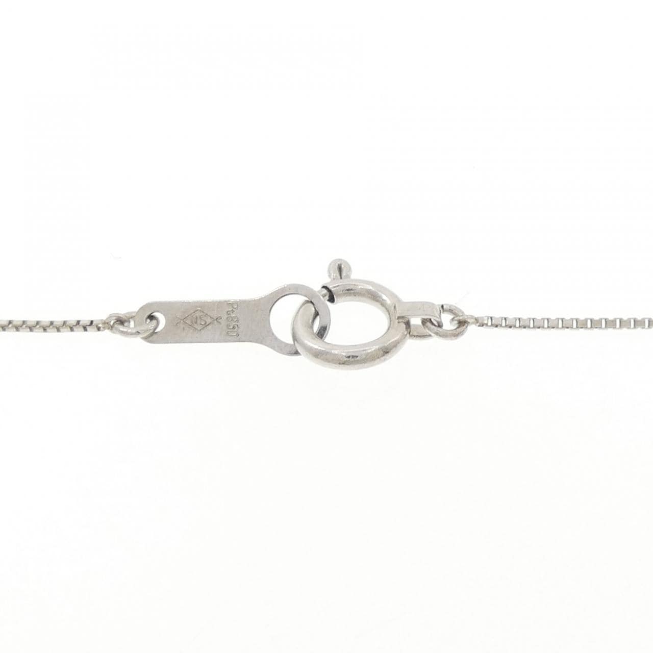 PT900/PT850 クロス ダイヤモンド ネックレス 0.25CT