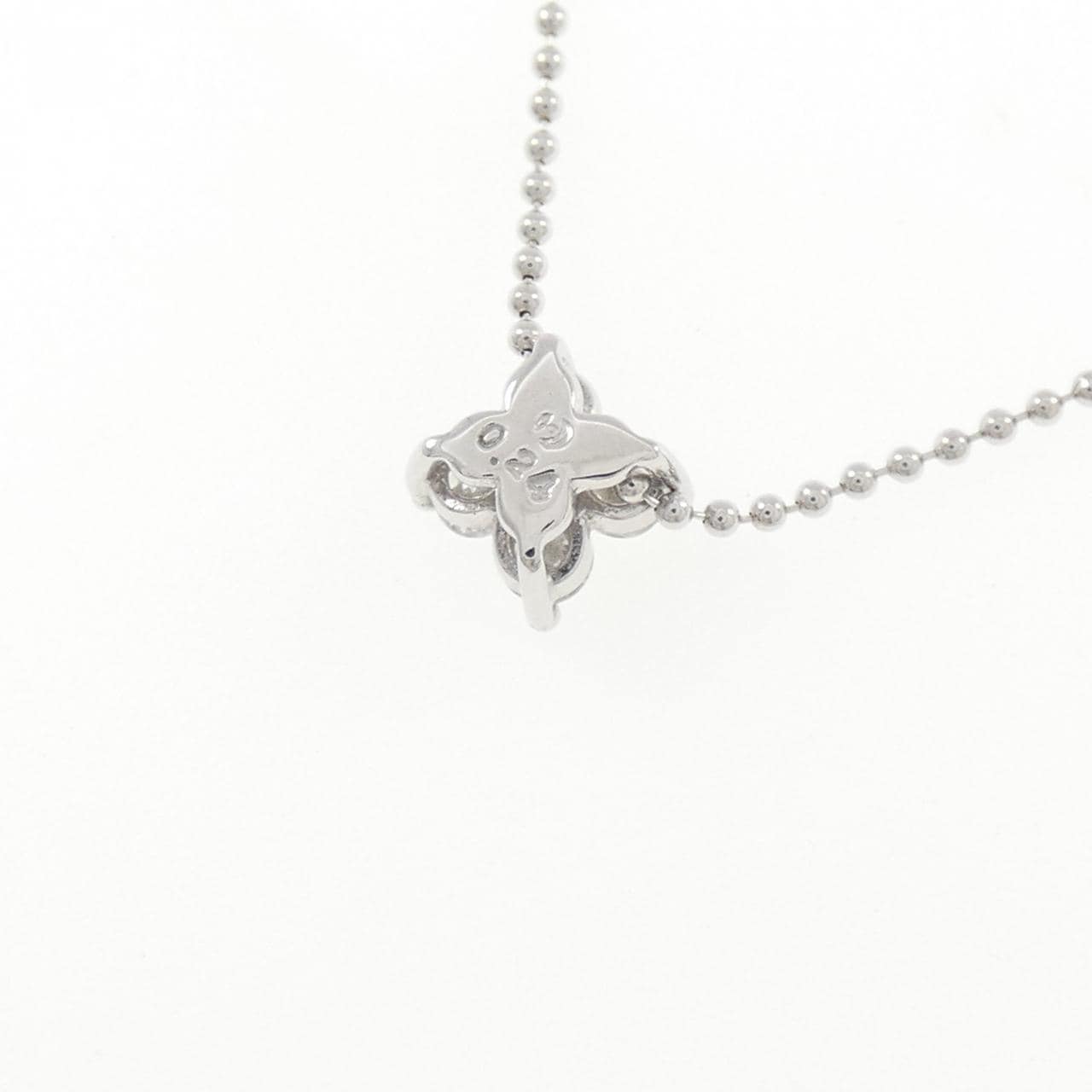 タサキ フラワー ダイヤモンド ネックレス 0.24CT