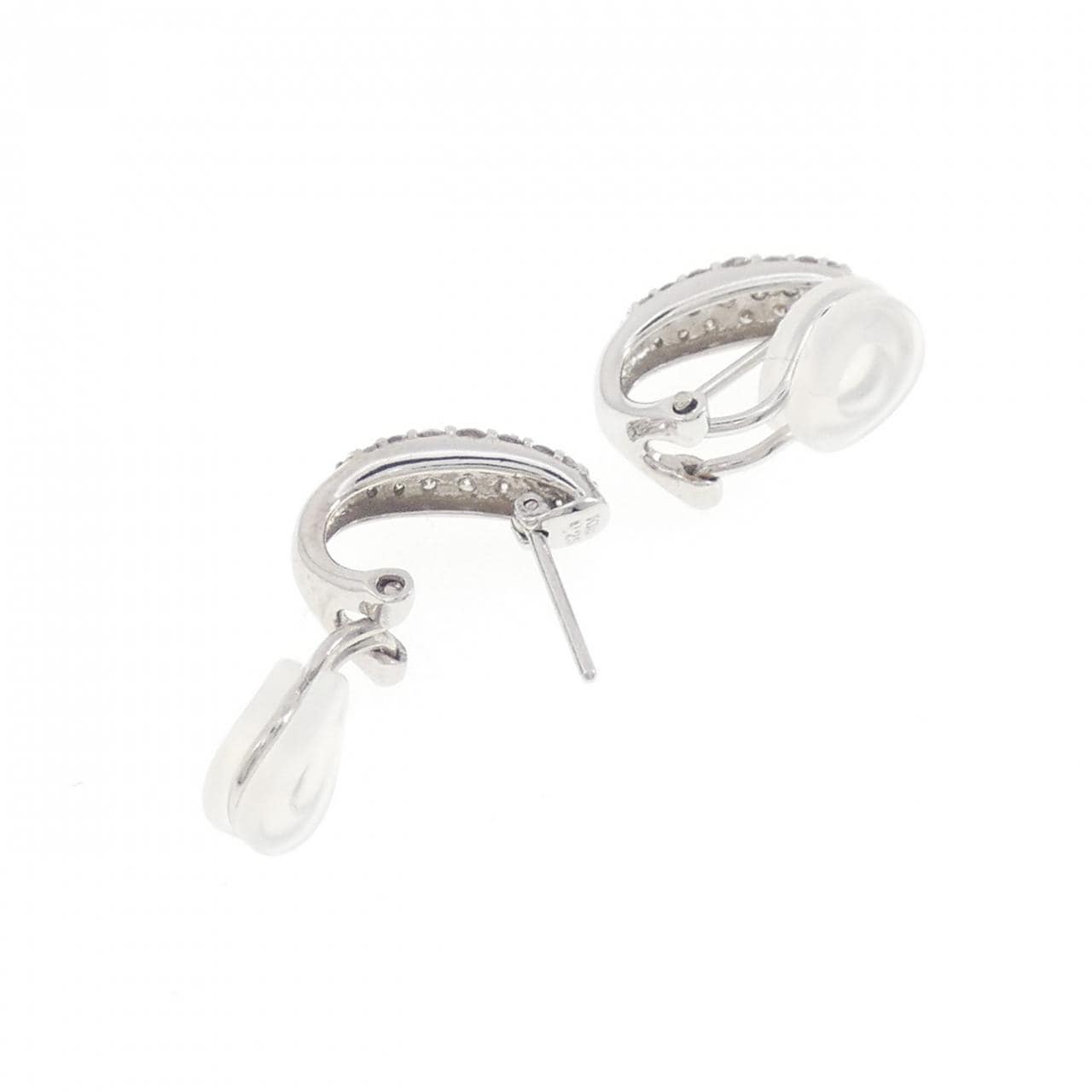K18WG ダイヤモンド ピアス/イヤリング 0.50CT