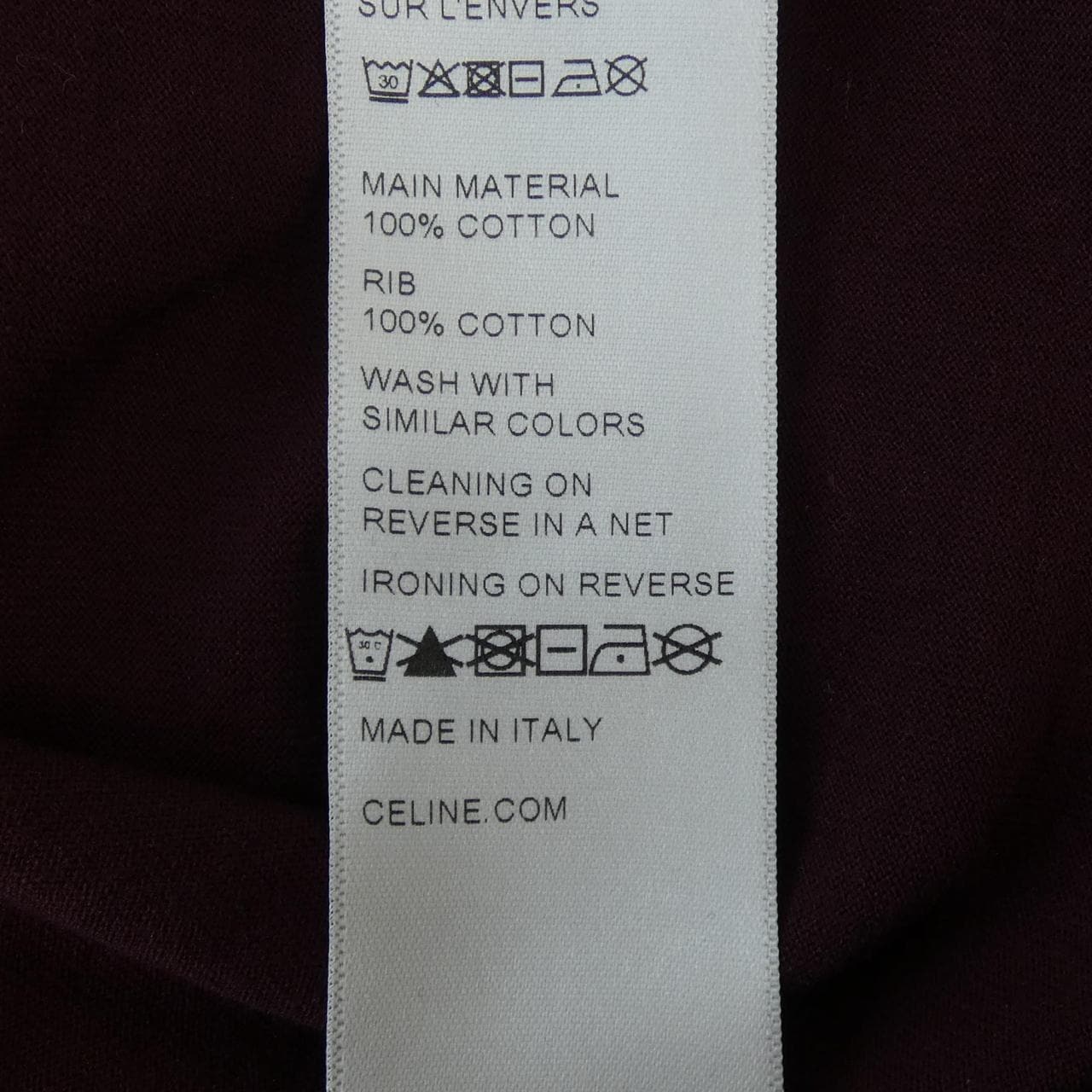 CELINE Triomphe Loose T-shirt RX02N671Q