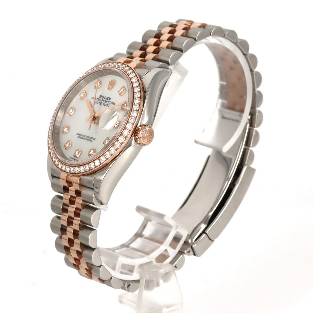 ロレックス デイトジャスト 126281RBR SSxPG 自動巻 ランダム番