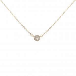 K18YG ダイヤモンド ネックレス 0.3CT