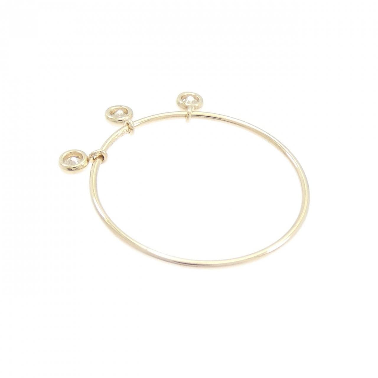 K10YG ダイヤモンド リング 0.05CT