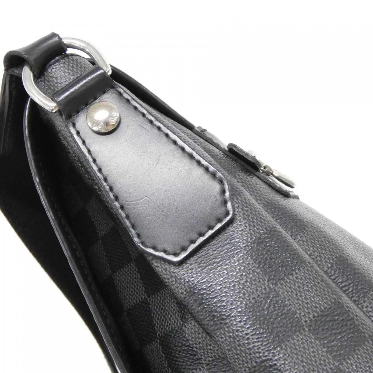 LOUIS VUITTON Damier Graphite Daniel GM N58033 Shoulder Bag