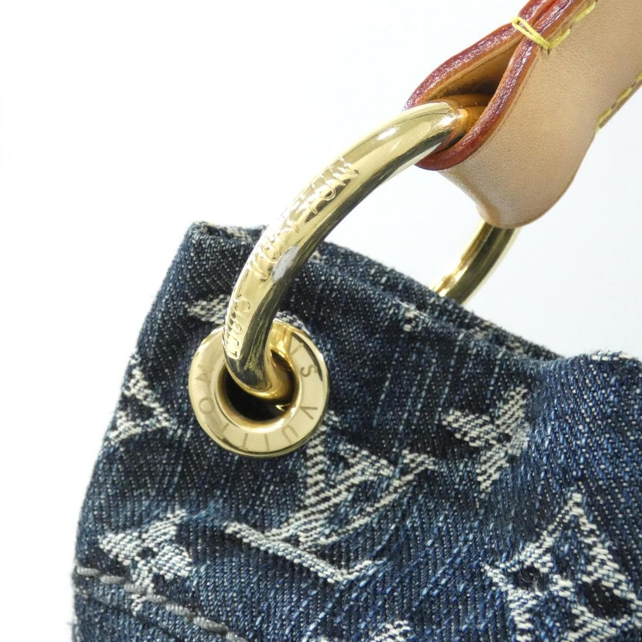 ルイヴィトン モノグラム デニム デイリー GM M40493 ショルダーバッグ