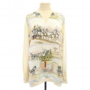 【ヴィンテージ】エルメス HERMES THE BULL＆MOUTH REGENT'S CIRCUS PICCADIL ツイルレーヌ. ニット