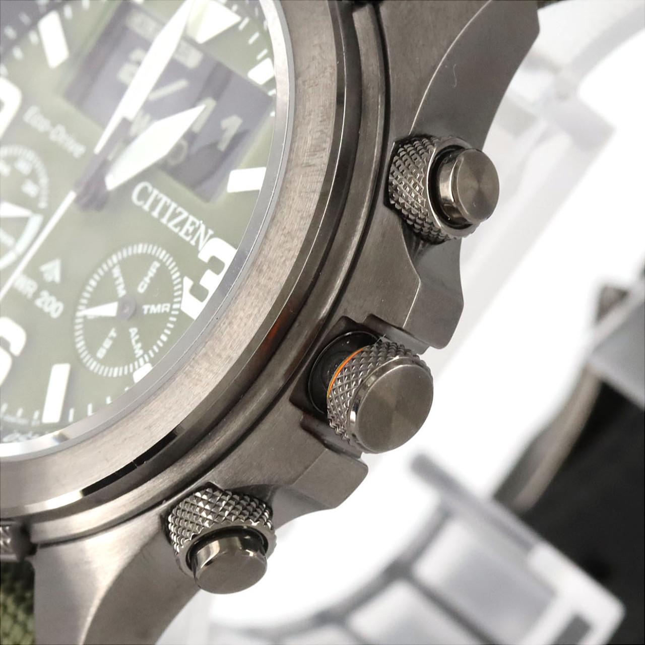 シチズン プロマスター U822-008MS04/JV1005-02W SS ソーラークォーツ