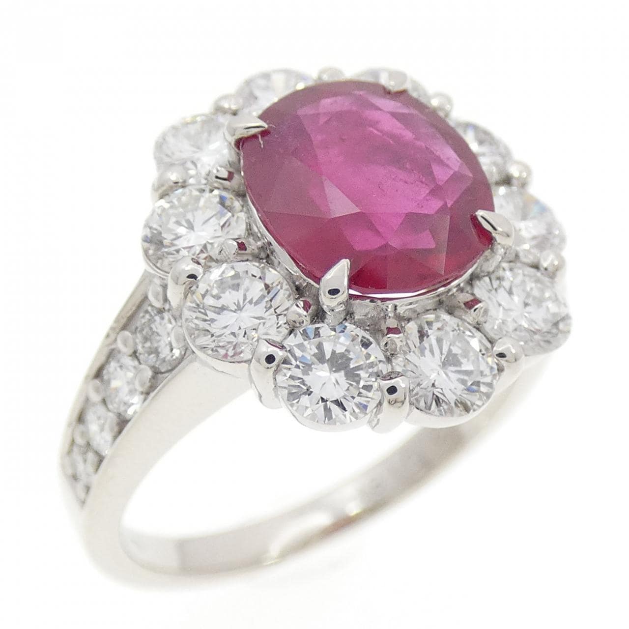 PT900 ルビー リング 2.232CT