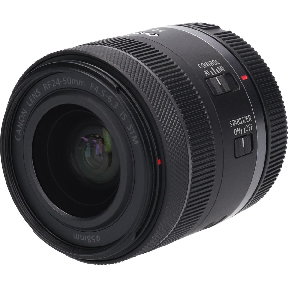 ＲＦ２４－５０ｍｍ　Ｆ４．５－６．３　ＩＳ　ＳＴＭ
