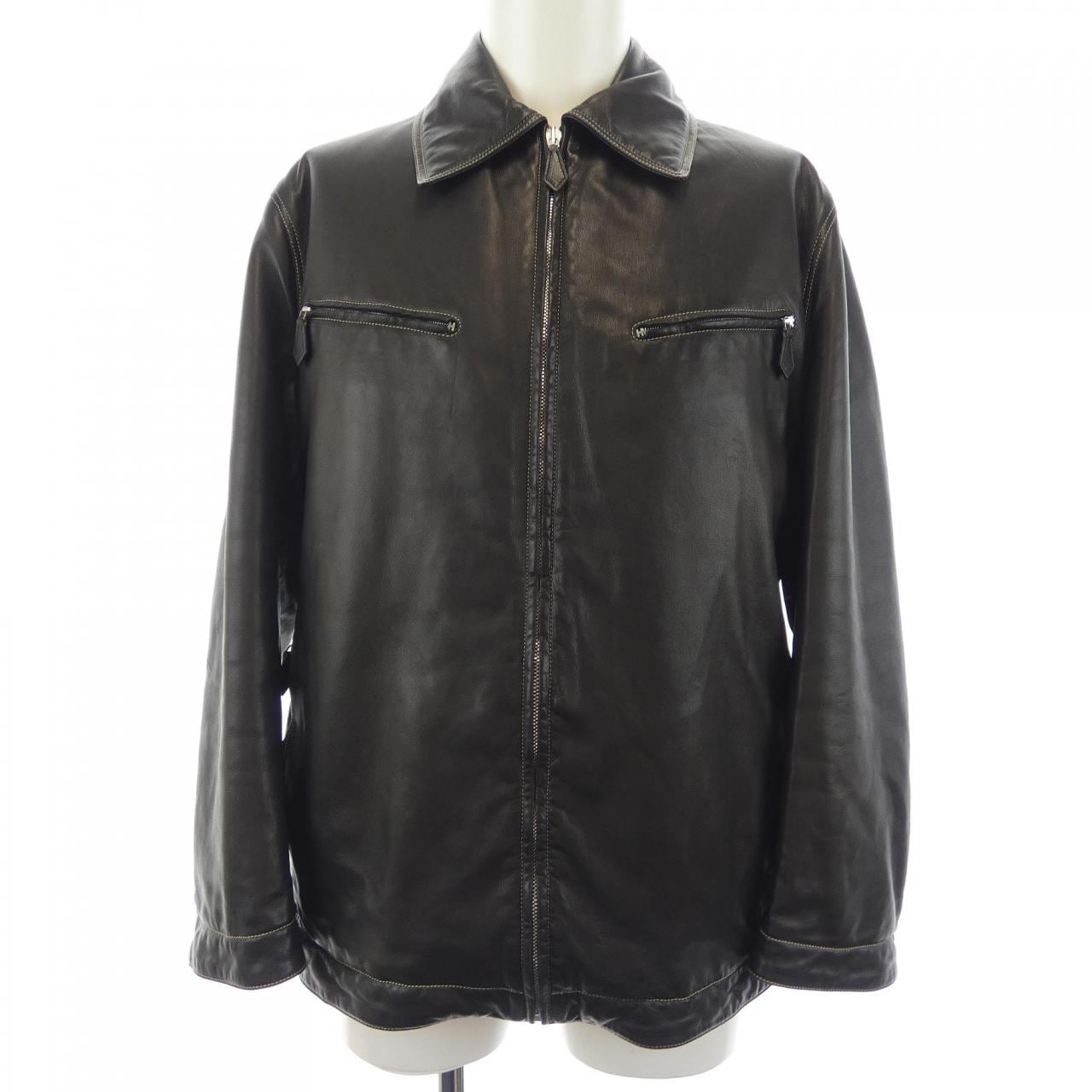 エルメス HERMES 82-5014 レザージャケット