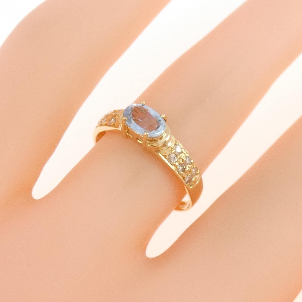 スタージュエリー アクアマリン リング