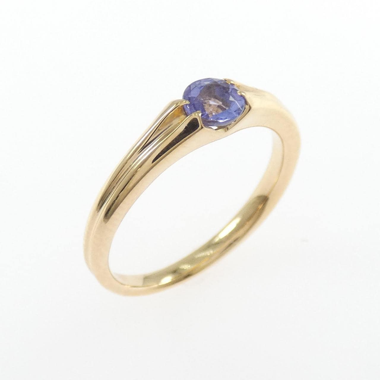 4゜C坦桑石石戒指