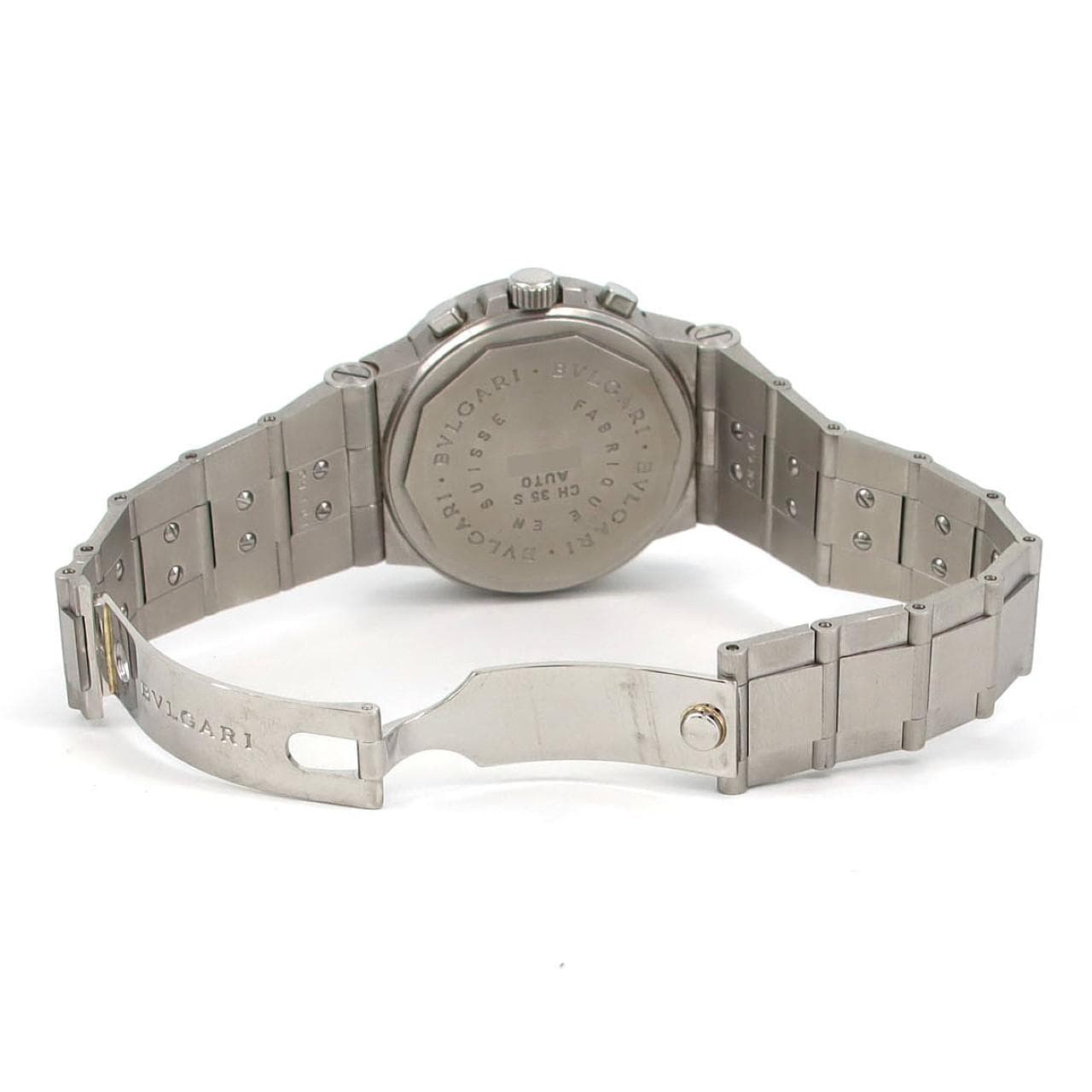 【ノーメンテナンス還元価格】ブルガリ ディアゴノスポーツクロノグラフ CH35SAUTO/CH35BSSD/AT SS 自動巻