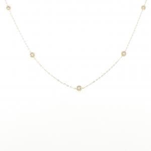 K18YG ダイヤモンド ネックレス 0.30CT