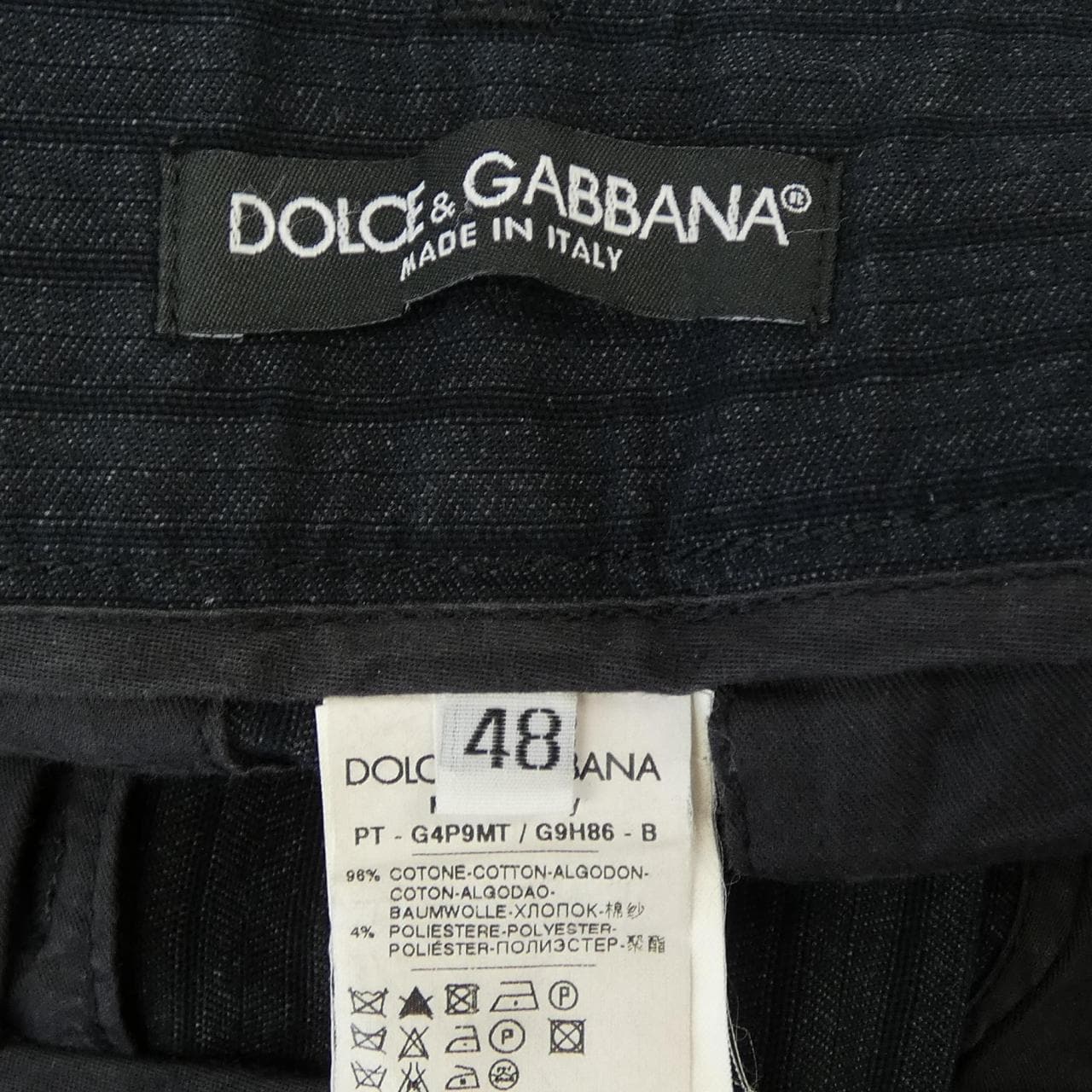 ドルチェアンドガッバーナ DOLCE&GABBANA G4P9MT/G9H86 パンツ