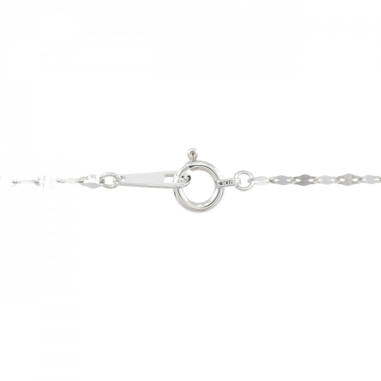 K10WG ダイヤモンド ネックレス 0.05CT