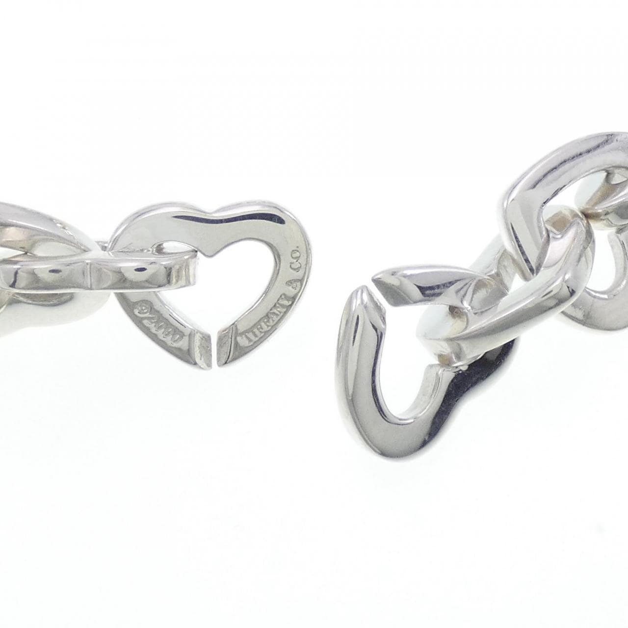 TIFFANY heart link bracelet