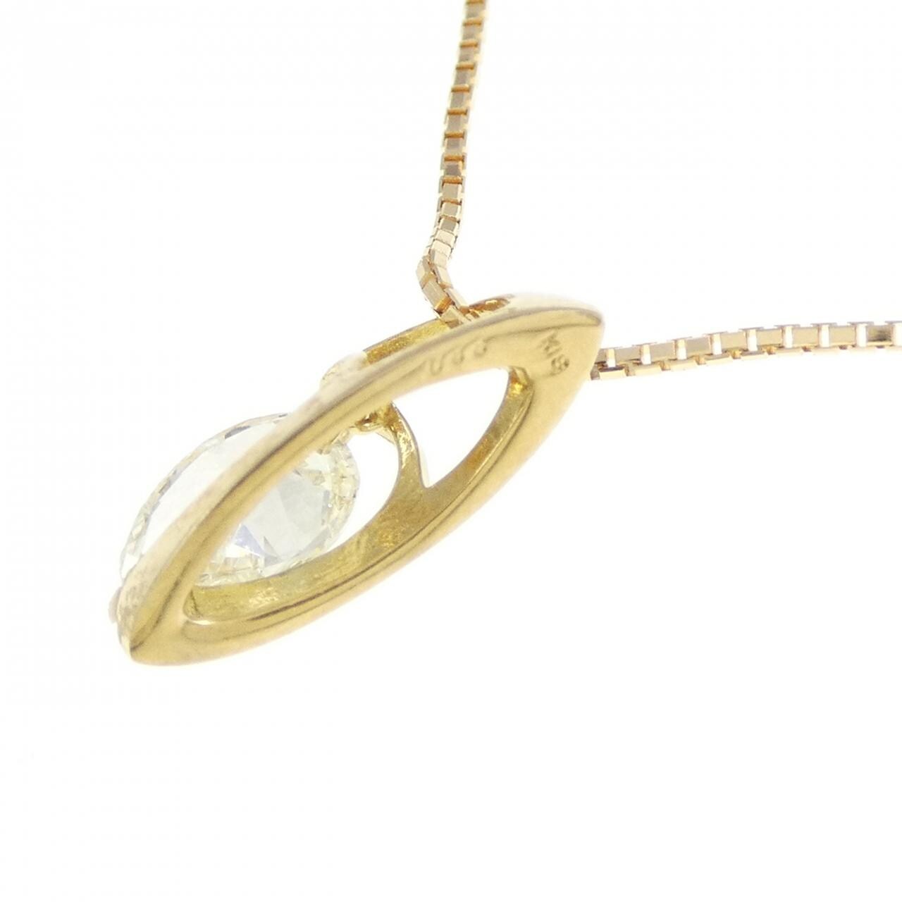 K18YG ダイヤモンド ネックレス 0.33CT