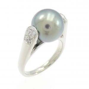 PT900 黒蝶パール リング 10.3mm