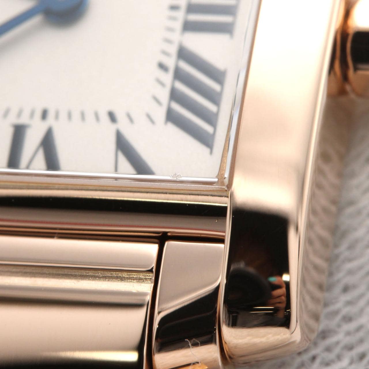 カルティエ タンクフランセーズSM PG W500264H PG･RG クォーツ