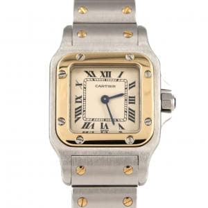 カルティエ サントスガルベSM コンビ W20012C4 SSxYG クォーツ