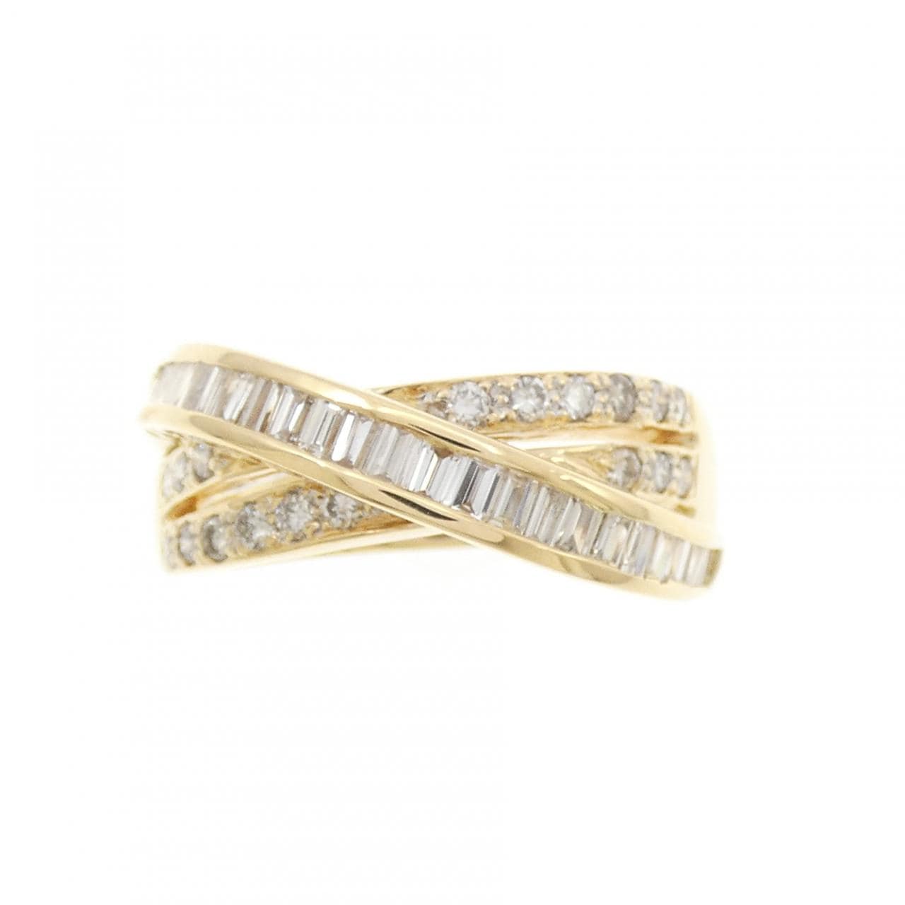 K18YG ダイヤモンド リング 1.00CT
