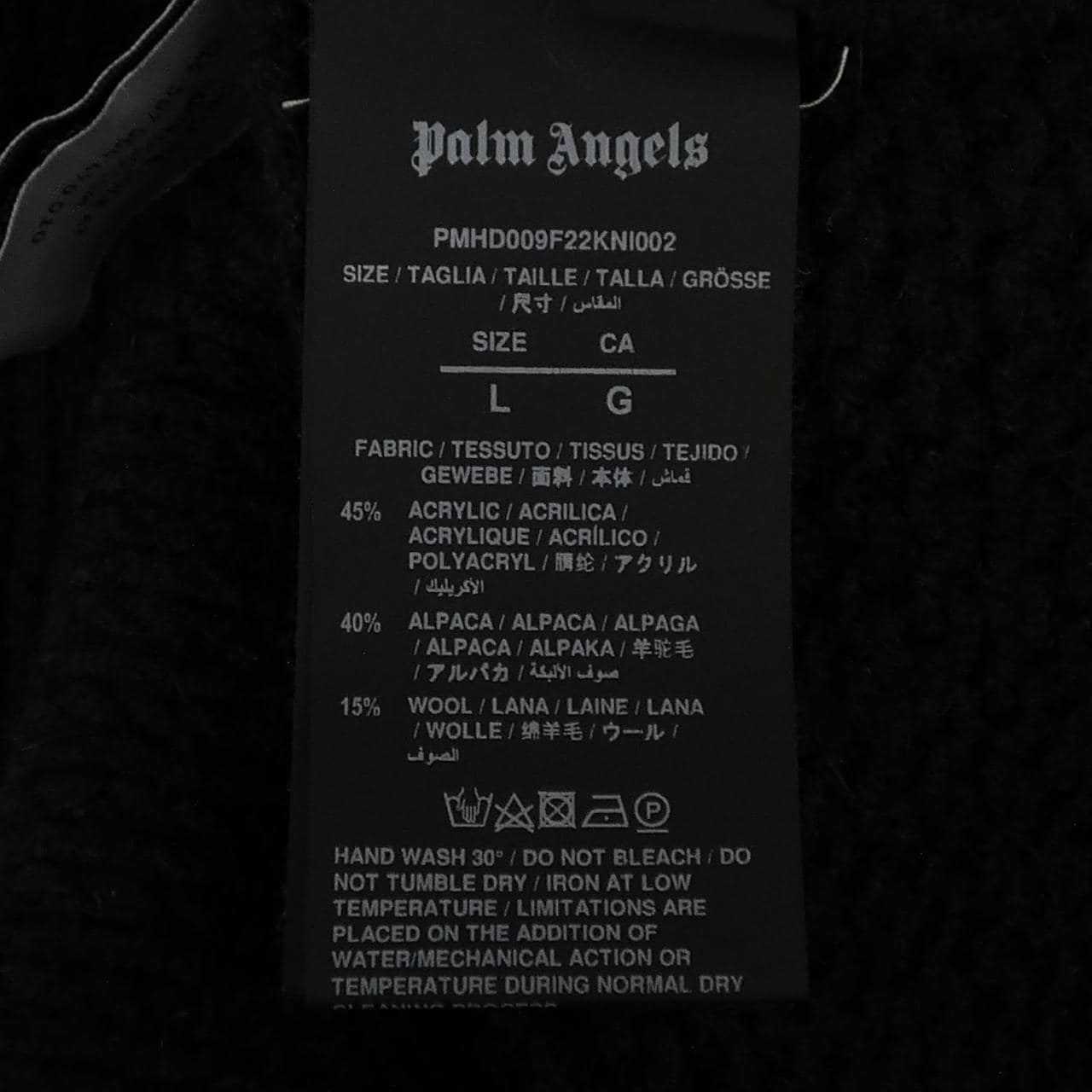 パームエンジェルス PALM ANGELS PMHD009F22KNI002 ニット