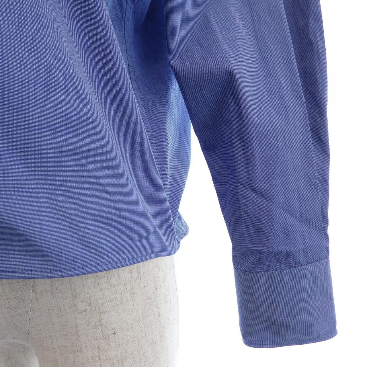 プラダ PRADA ポプリンシャツ トライアングルロゴ P414I SOOO 15CO シャツ