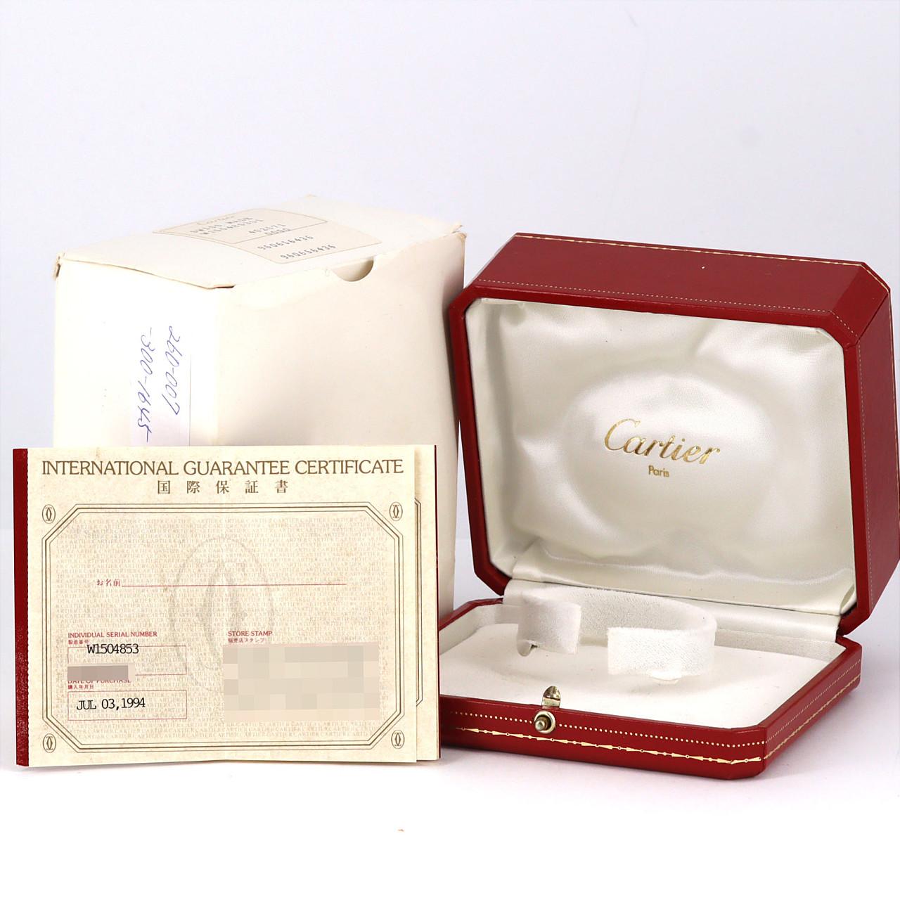 【ノーメンテナンス還元価格】カルティエ タンクLC LM YG W1504853 YG 手巻