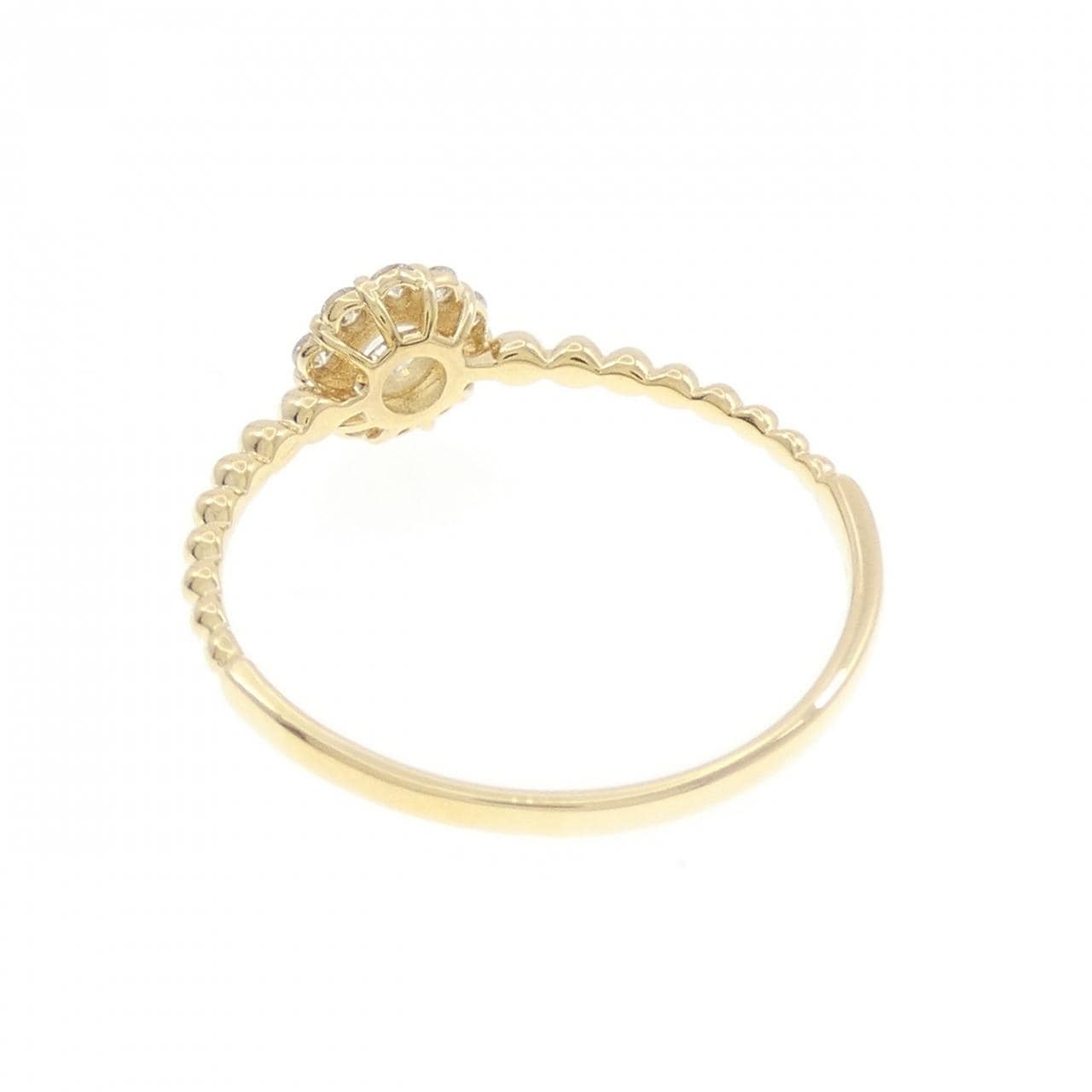 K18YG ダイヤモンド リング 0.10CT