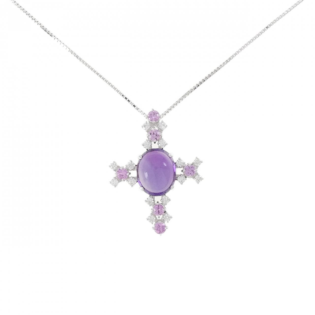 タサキ アメジスト ネックレス 5.72CT