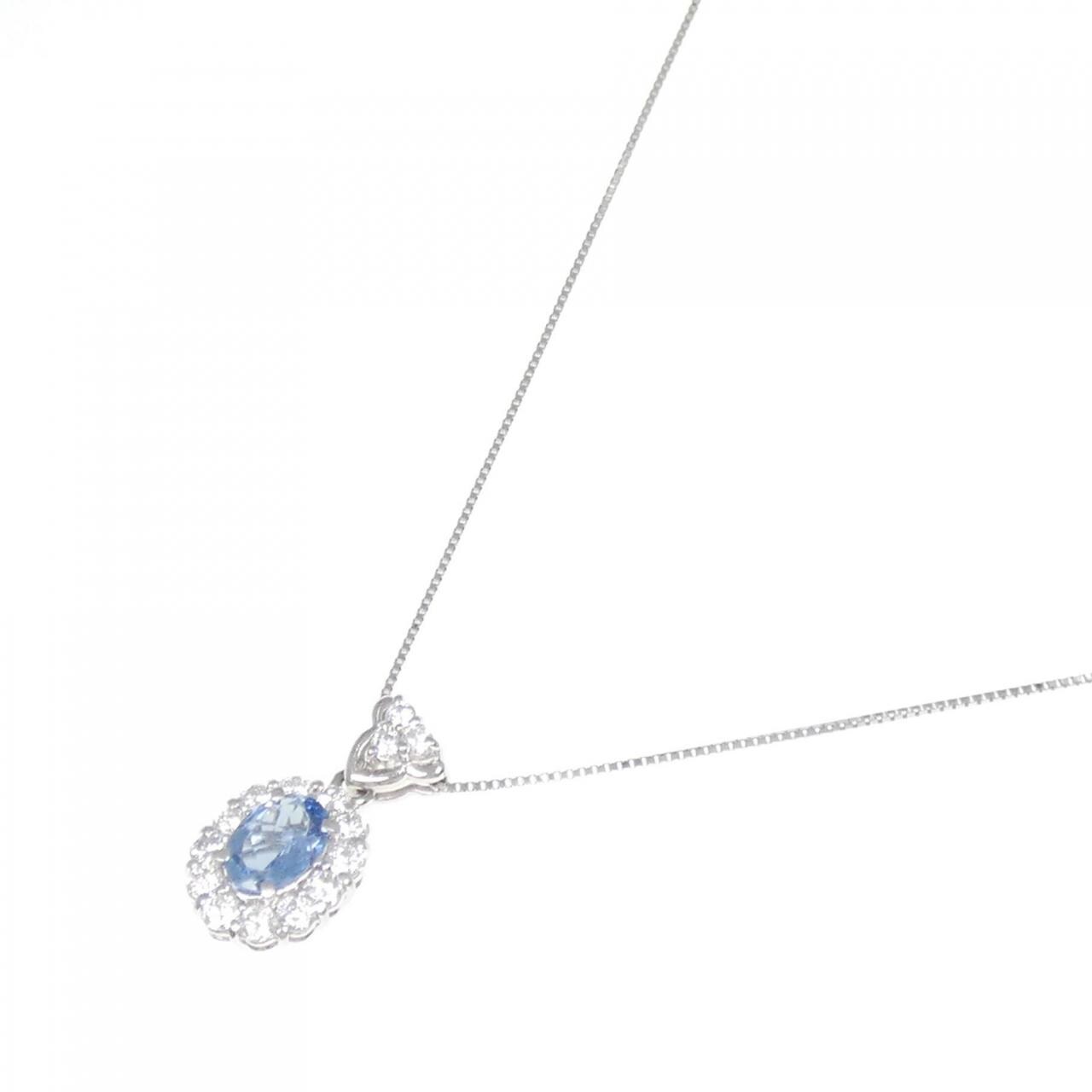 PT アクアマリン ネックレス 0.80CT